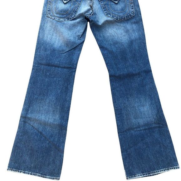 True Religion Jeans Size 33 BILLY Blue - Picture 3 of 6